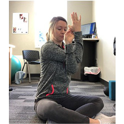 Chiropractic Appleton WI Callie Huft Eagle Pose