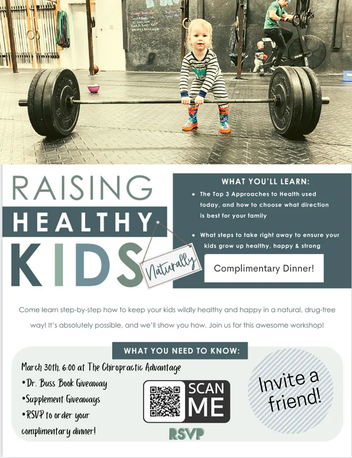 Chiropractic Appleton WI Raising Healthy Kids Event